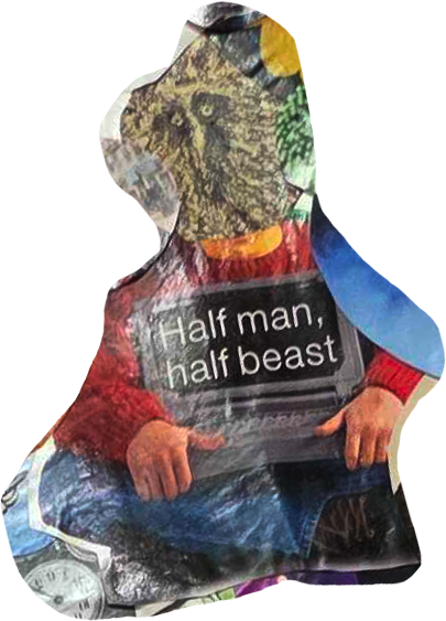 half man half beast all ross